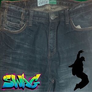 Hipster Aeropostale Men's Blue Jeans 34/30